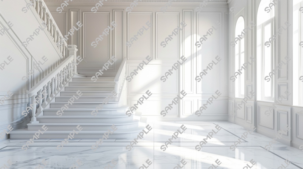 (お試し価格)TRPGやCoCにココフォリアで使える背景セット(白い高級感のある建物)