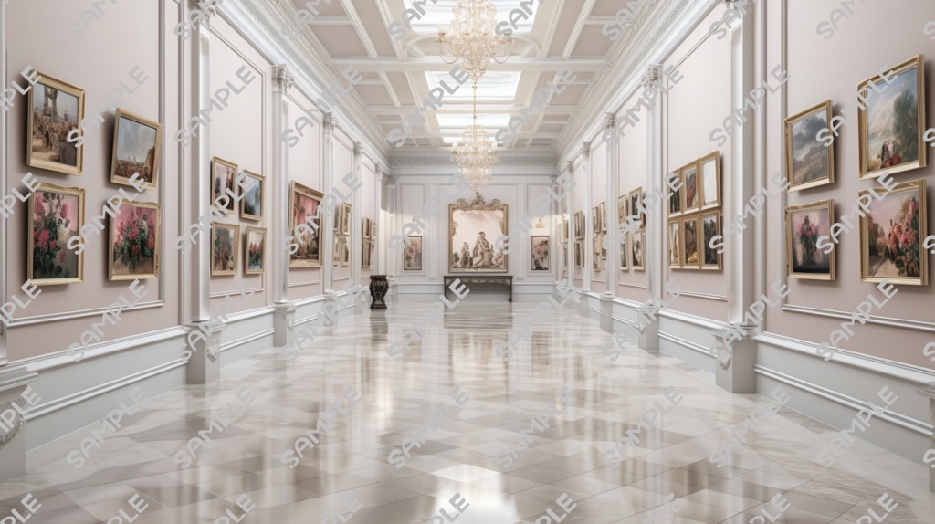 (お試し価格)TRPGやCoCにココフォリアで使える背景セット(白い高級感のある建物)