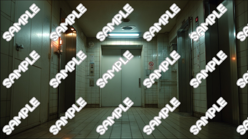 【TRPG用背景素材】CoCにココフォリアで使える背景セット(廃病院セット)