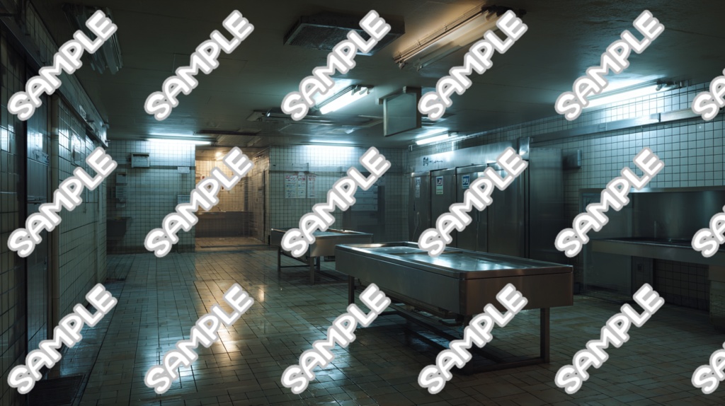 【TRPG用背景素材】CoCにココフォリアで使える背景セット(廃病院セット)