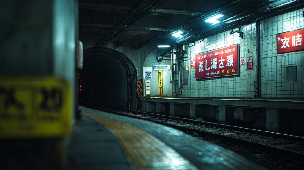 【TRPG用背景素材】CoCにココフォリアで使える背景セット(都心の地下鉄)