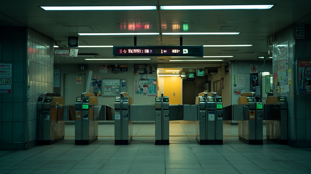 【TRPG用背景素材】CoCにココフォリアで使える背景セット(都心の地下鉄)