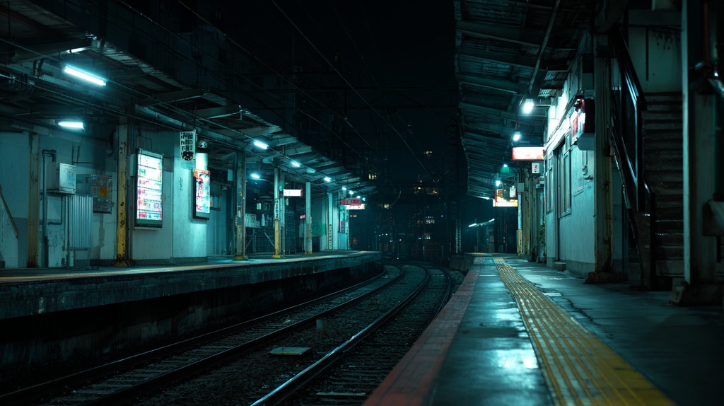 【TRPG用背景素材】CoCにココフォリアで使える背景セット(都心の地下鉄)