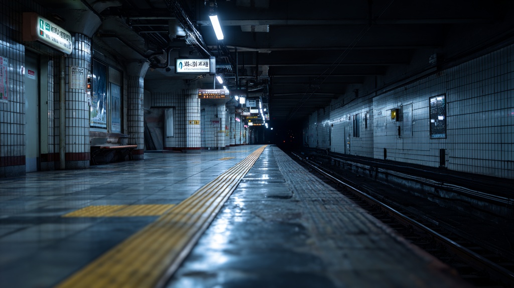 【TRPG用背景素材】CoCにココフォリアで使える背景セット(都心の地下鉄)