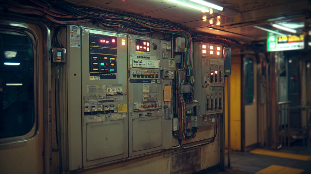 【TRPG用背景素材】CoCにココフォリアで使える背景セット(都心の地下鉄)