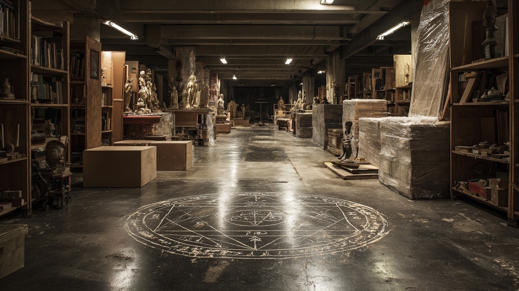 【TRPG用背景素材】CoCにココフォリアで使える背景セット(深夜の美術館)