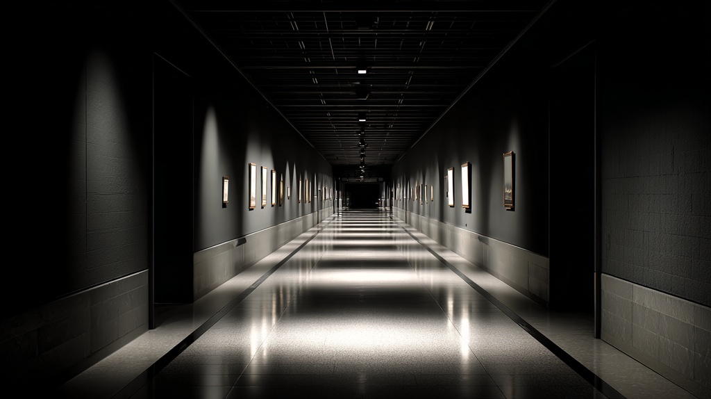 【TRPG用背景素材】CoCにココフォリアで使える背景セット(深夜の美術館)