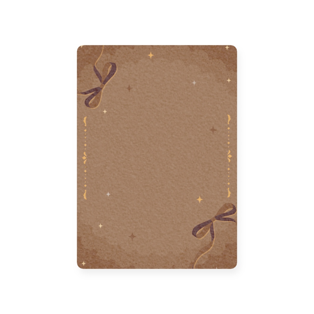 カードゲーム風プラスチックカード