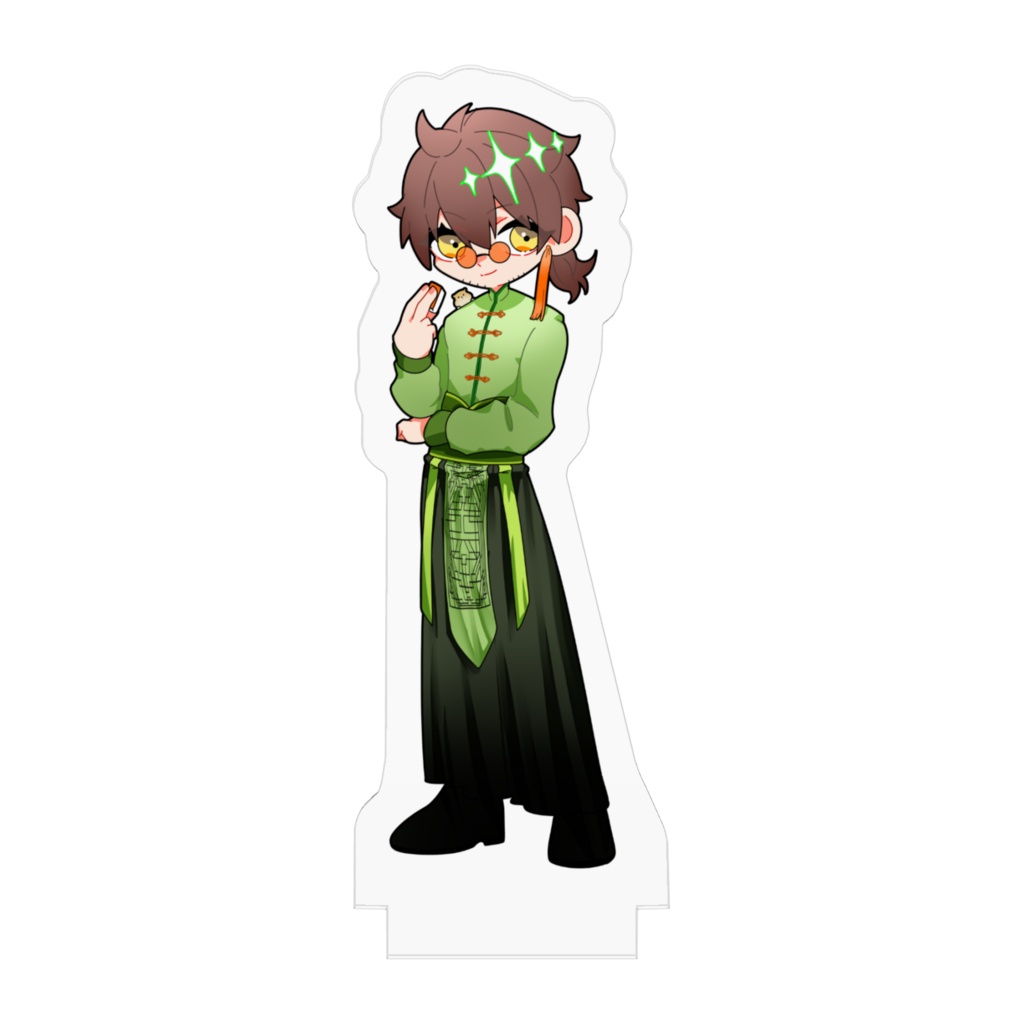 雀士風アクリルフィギュア