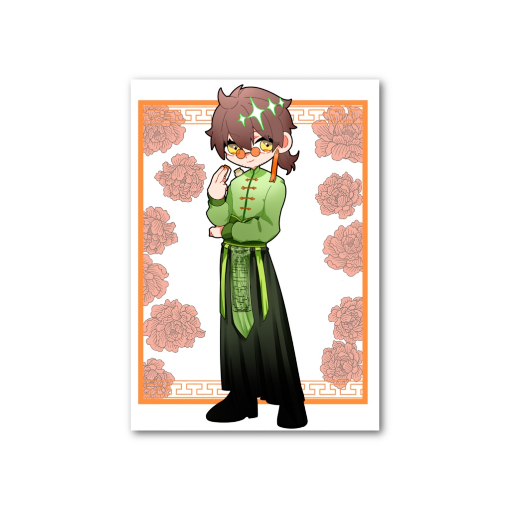 雀士風フォトカード