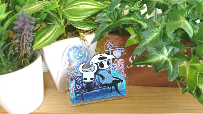Hollow Knight アクリルキーホルダー【Bench】