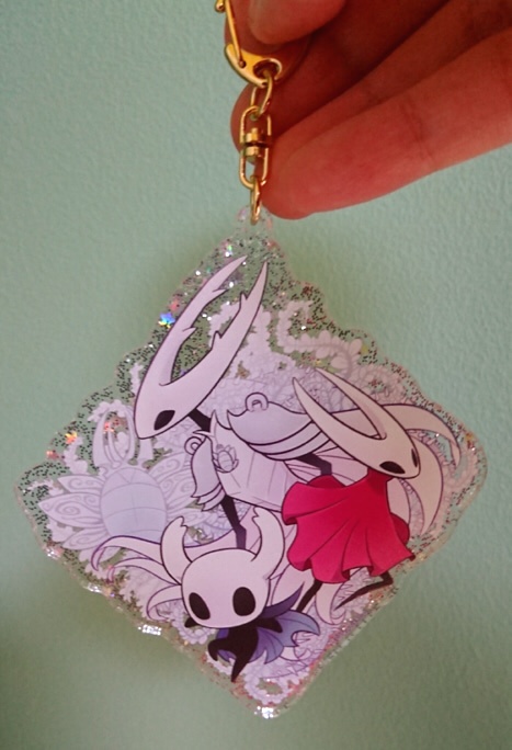 HollowKnightアクリルキーホルダー【Vessel】
