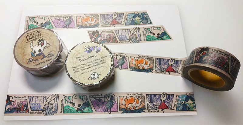 HollowKnightマスキングテープ