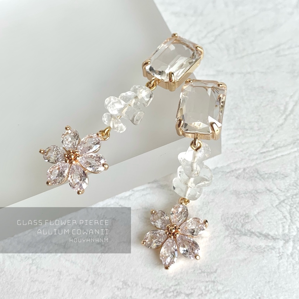 glass flower accessories