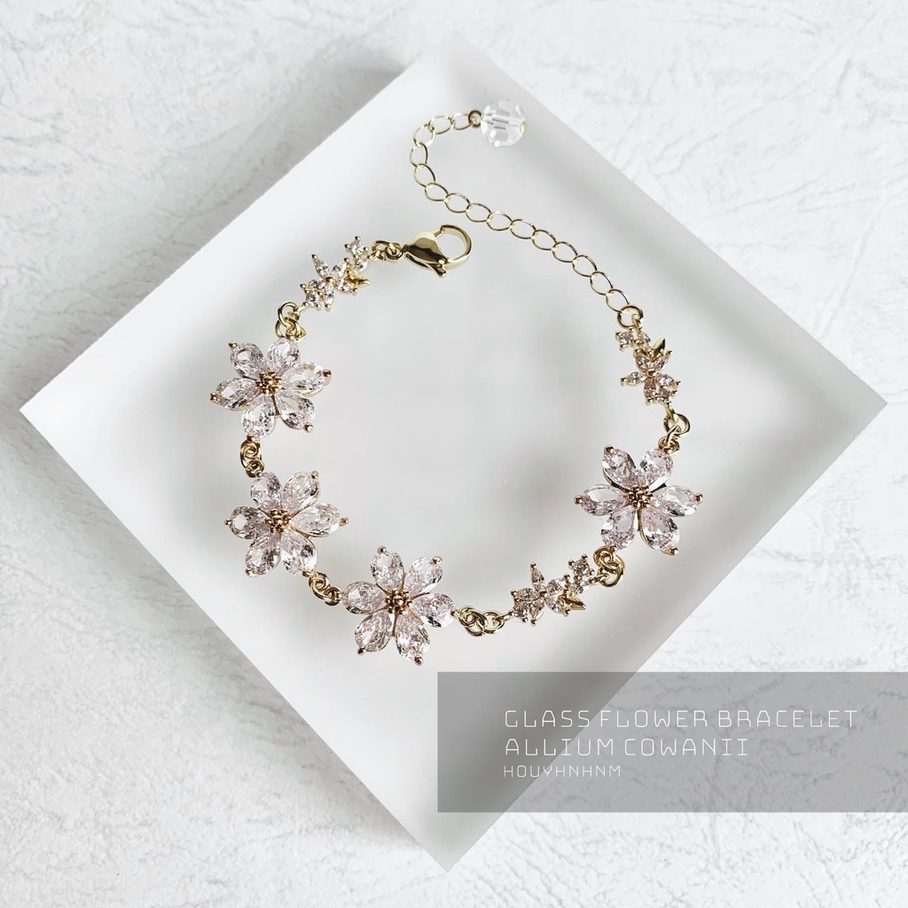 glass flower accessories