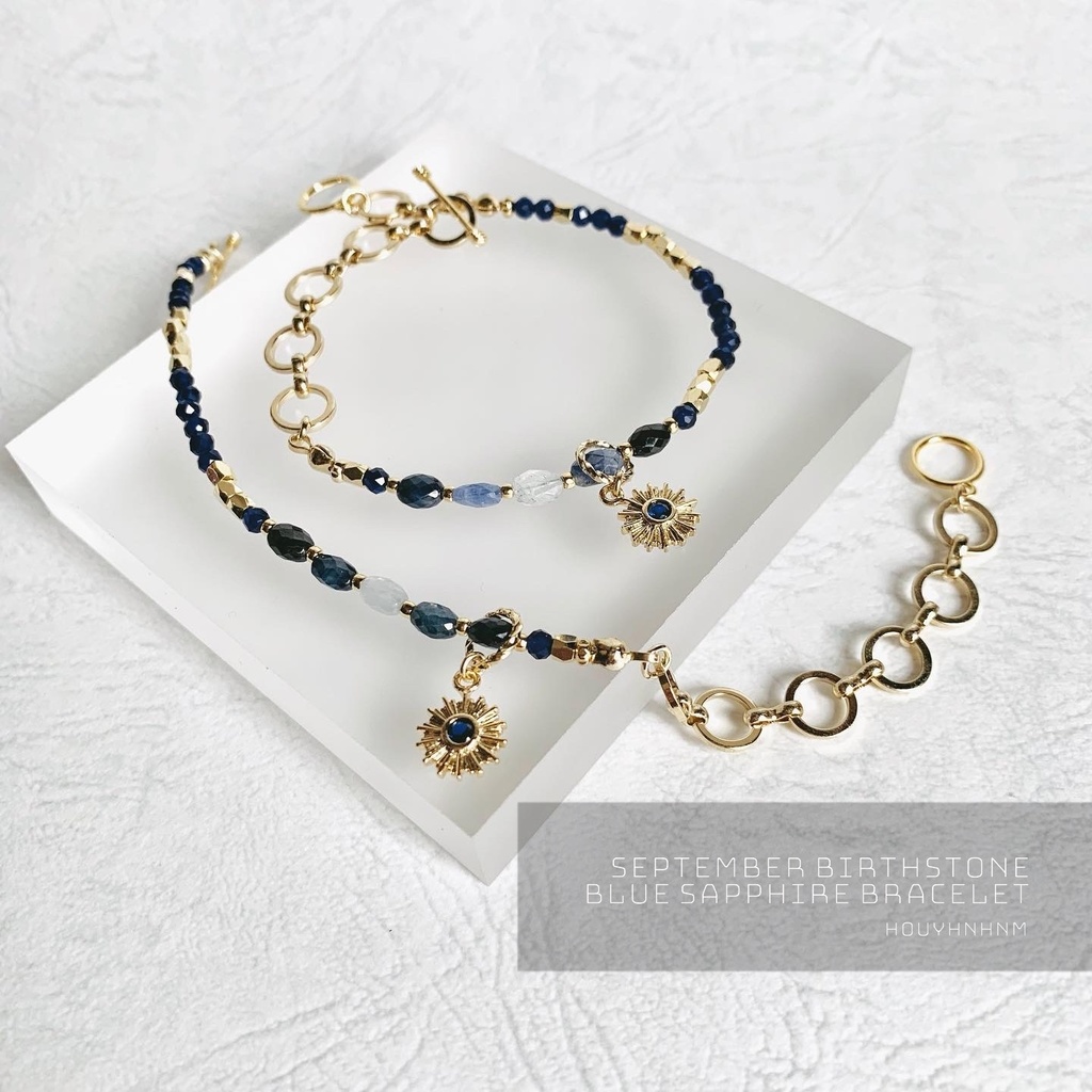 9月誕生石 サファイアのアクセサリー