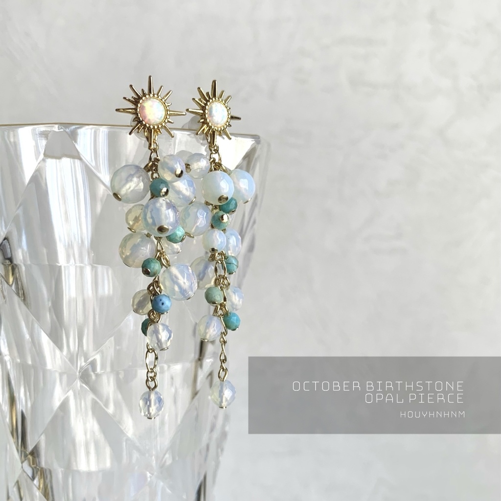 10月誕生石 オパールのアクセサリー