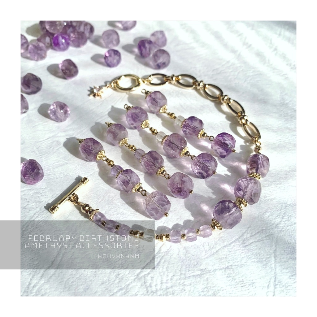 2月誕生石 アメジストのアクセサリー