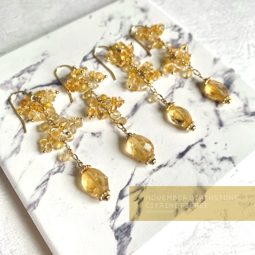 11月誕生石 シトリンのアクセサリー