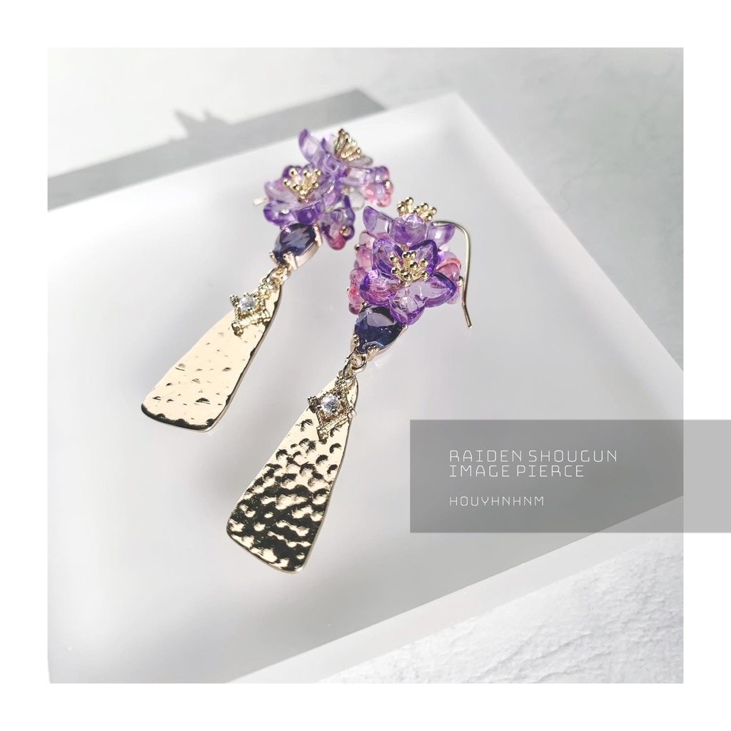 雷電将軍イメージ ピアス