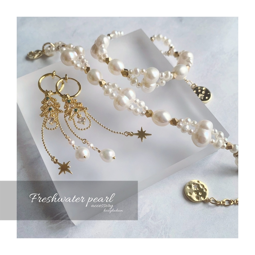 淡水パールのアクセサリー