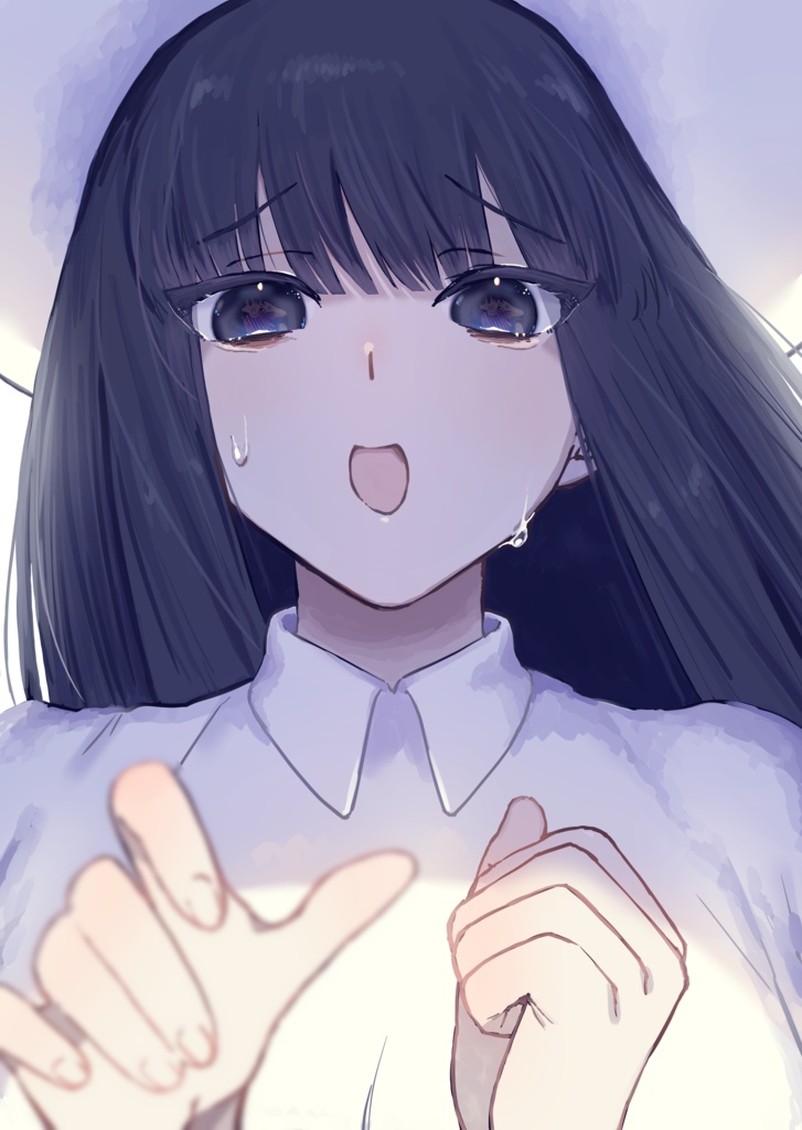 どきどき八尺様クリアファイル