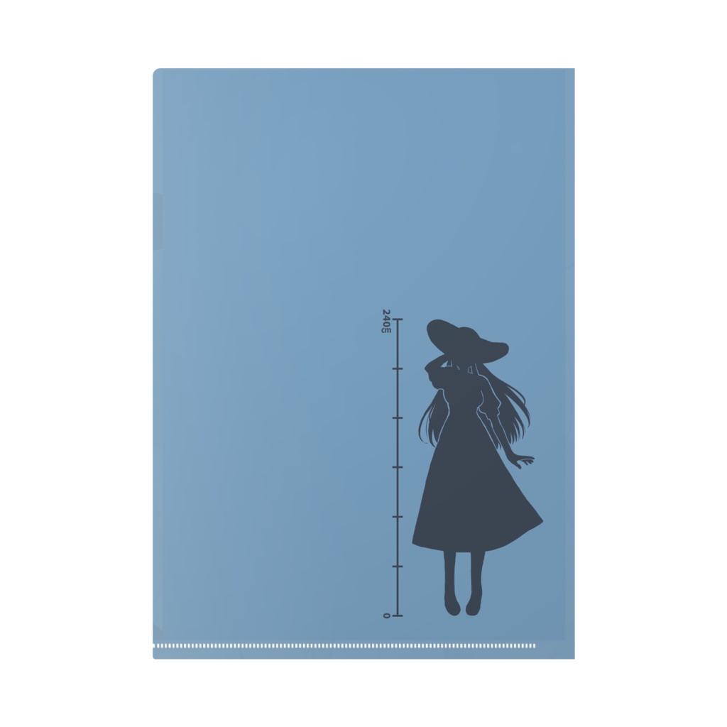 どきどき八尺様クリアファイル