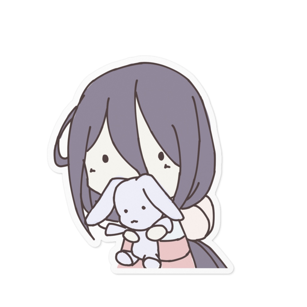 合成音声ちゃん達ステッカー(いろいろ)