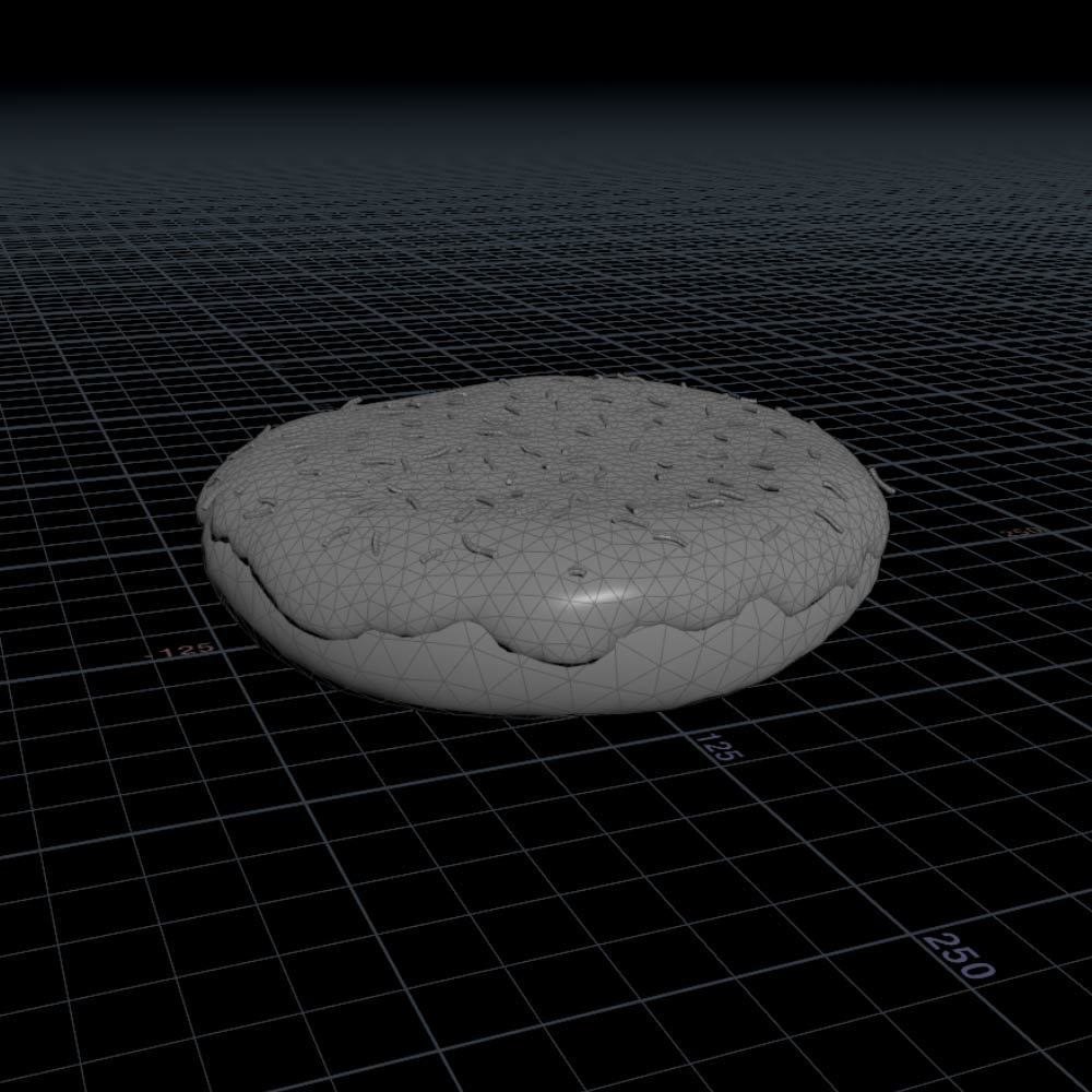 【無料】ハロウィン仕様ドーナツ