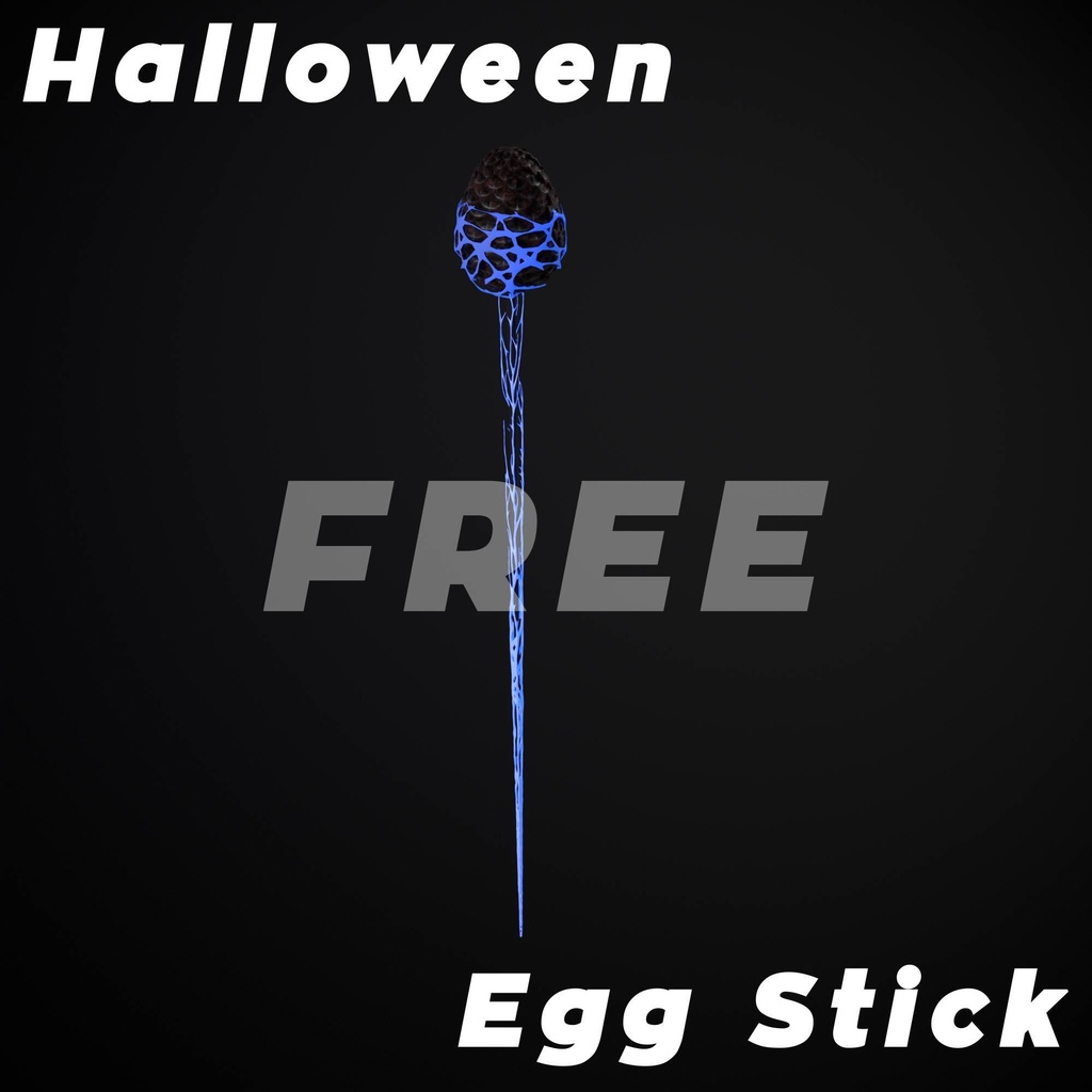【無料】ハロウィン仕様ドラゴン卵みたいな杖