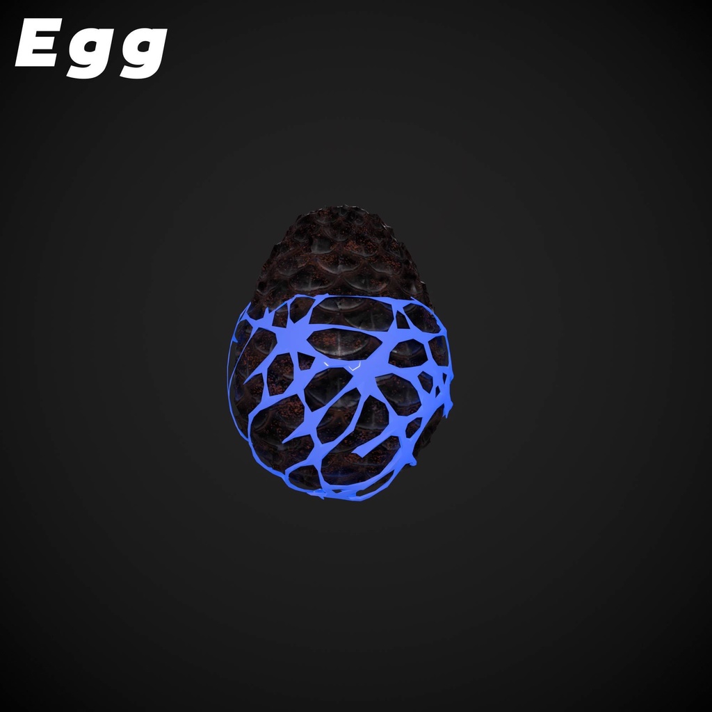 【無料】ハロウィン仕様ドラゴン卵みたいな杖