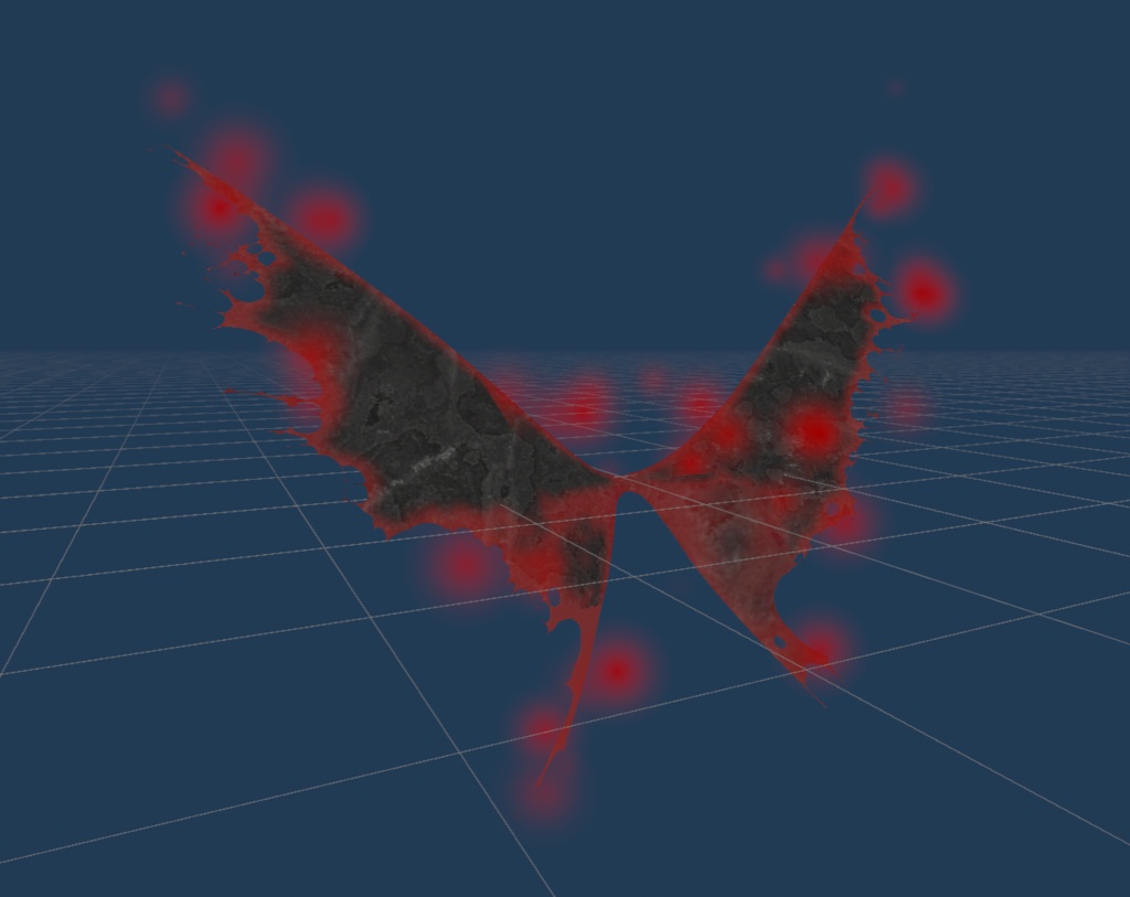 【無料】ドラゴンみたいな翼