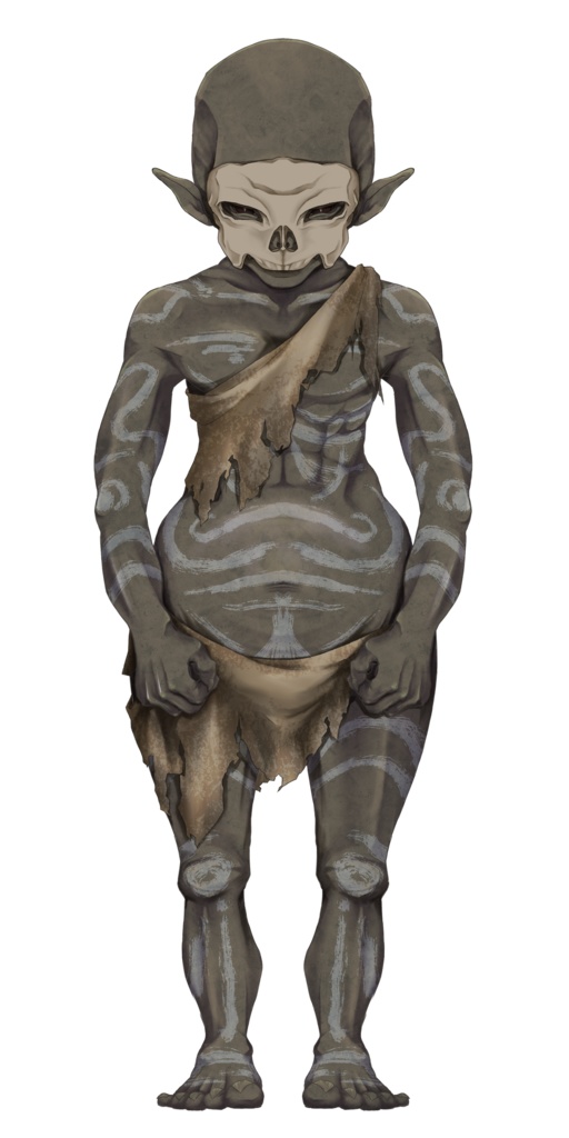 チョーチョー人【神話生物素材】