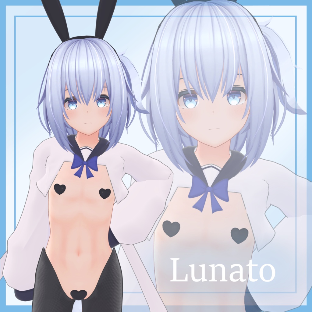 【マヌカ&ルナト対応】制服逆バニー