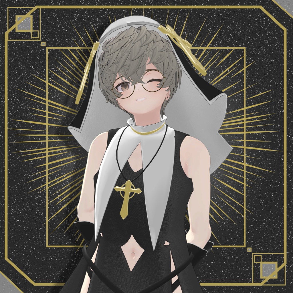 【2アバター&+Head対応】罪を許すシスター 6月まで200円OFF