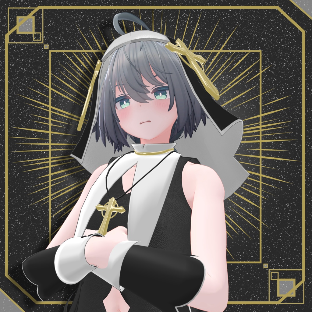 【2アバター&+Head対応】罪を許すシスター 6月まで200円OFF