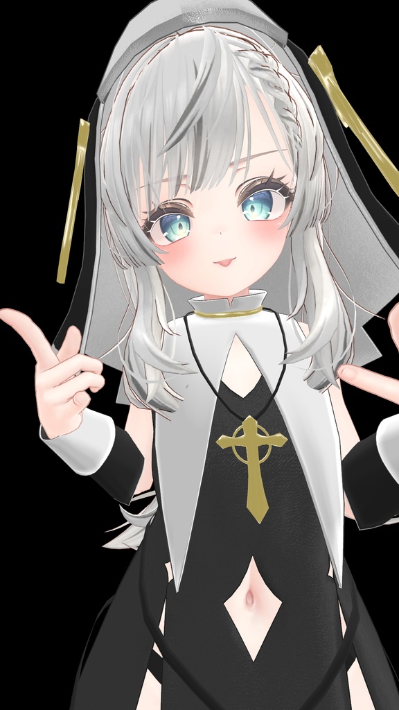 【2アバター&+Head対応】罪を許すシスター 6月まで200円OFF