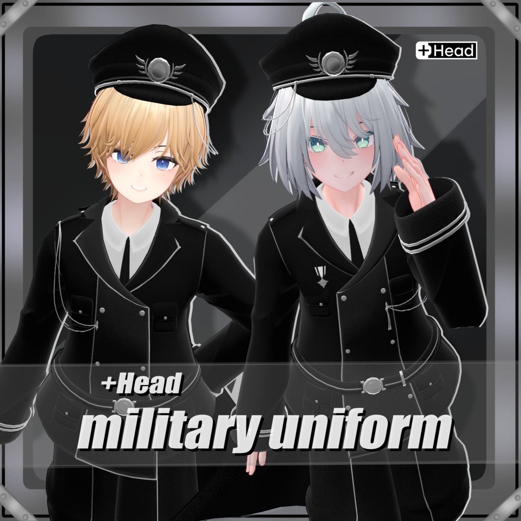 【＋Head＆ルナト】対応military uniform　　夏終わるまで300円OFF