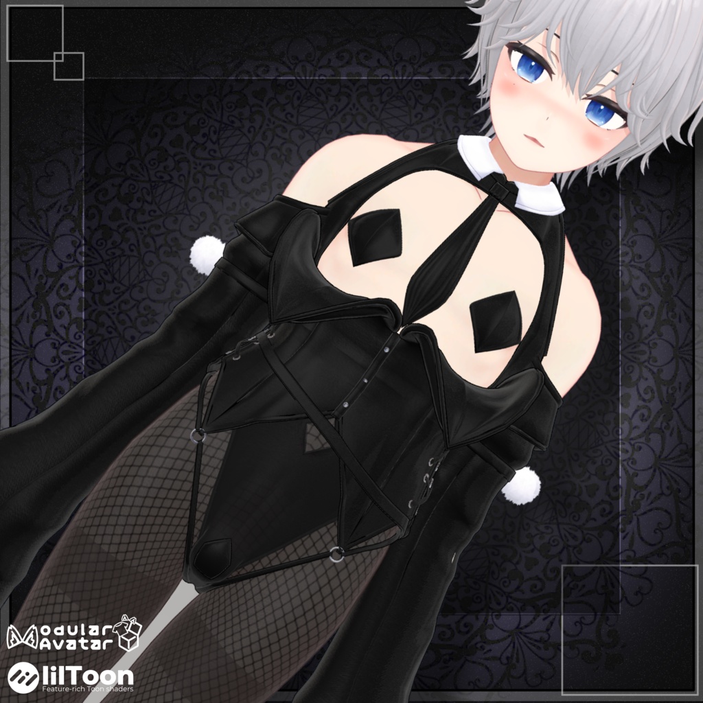 【+head ルナト モルン ネビア ネージュ対応】はん逆バニー 春まで200円OFF