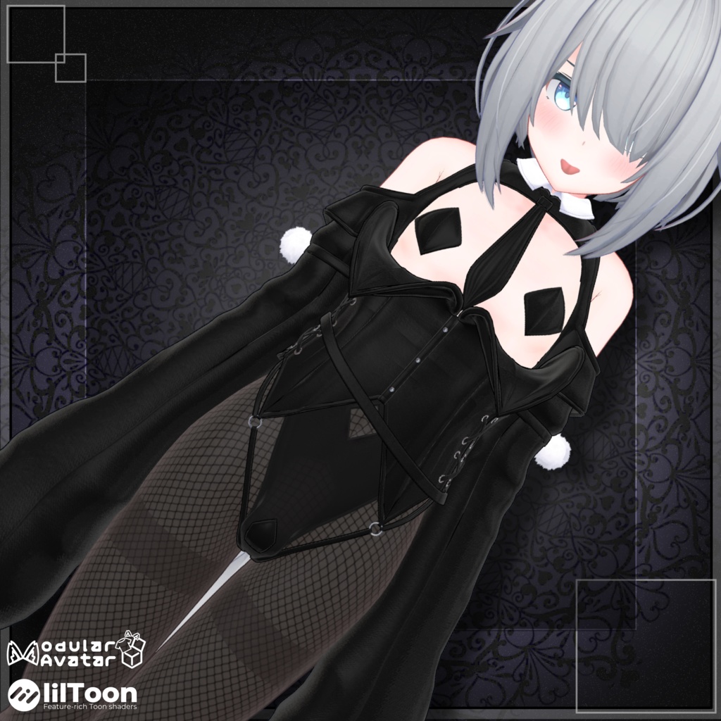 【+head ルナト モルン ネビア ネージュ対応】はん逆バニー 春まで200円OFF