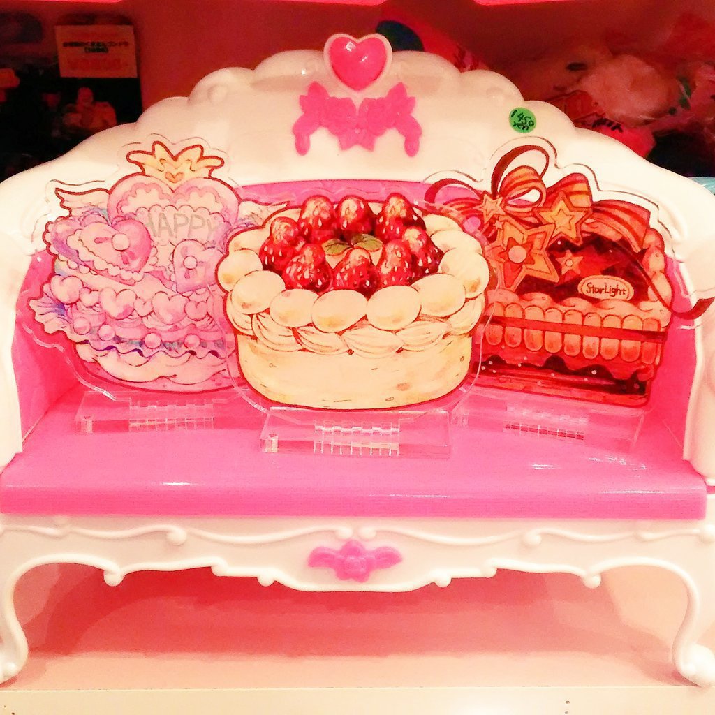 【Memorial cake】メモリアルケーキ《クリップ付きアクリルスタンド》