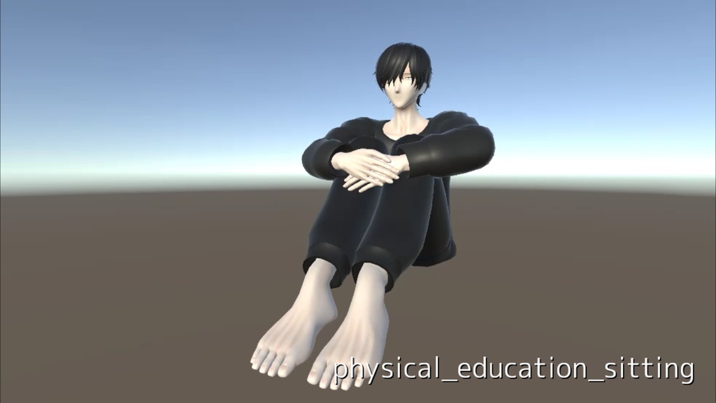 男性アバター向け待機モーション集_02 通常版無料