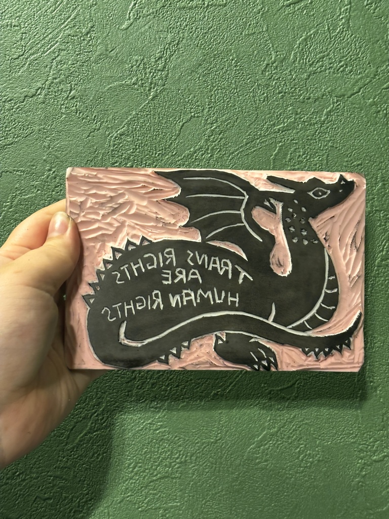 TRANS RIGHTS ARE HUMAN RIGHTS !!🏳️⚧️ドラゴンさん