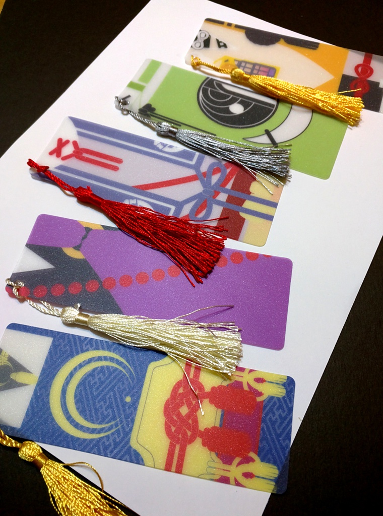 【2019/10/17更新】刀剣男士衣装PVCしおり (72振)