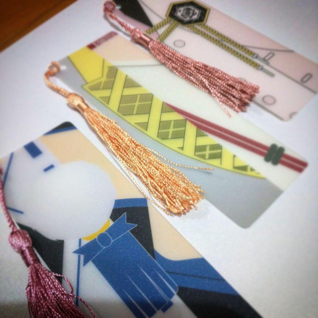 【2019/10/17更新】刀剣男士衣装PVCしおり (72振)