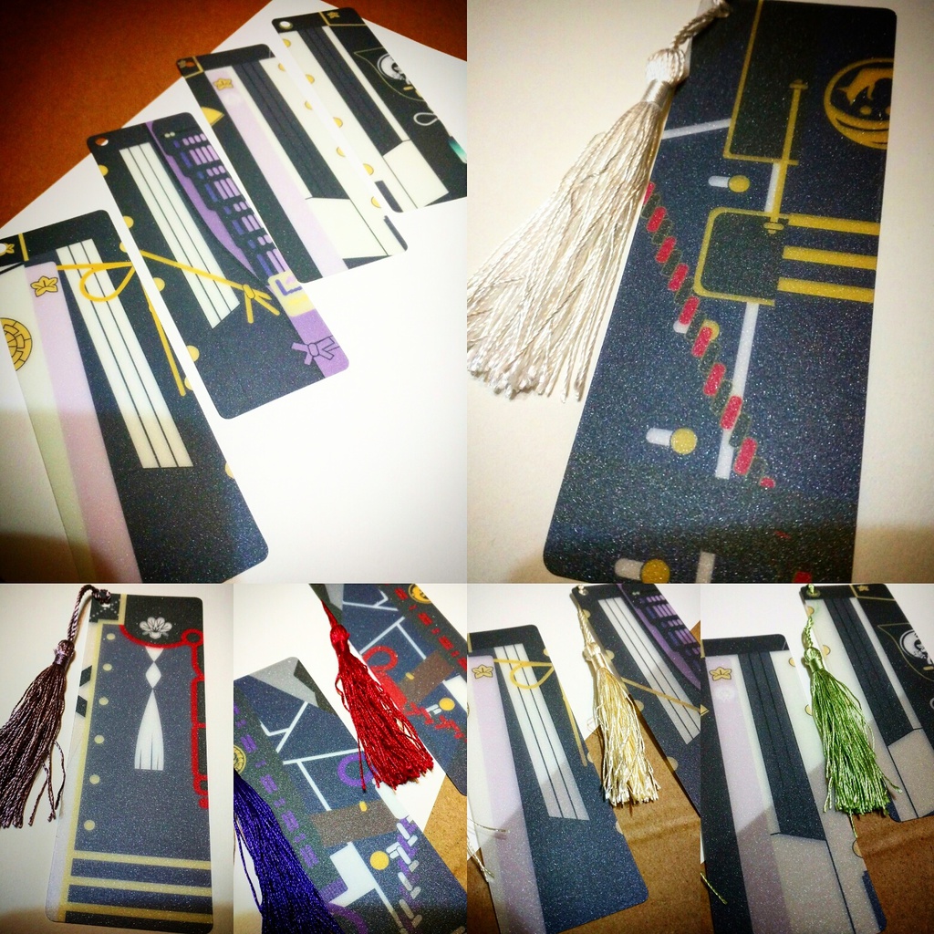 【2019/10/17更新】刀剣男士衣装PVCしおり (72振)