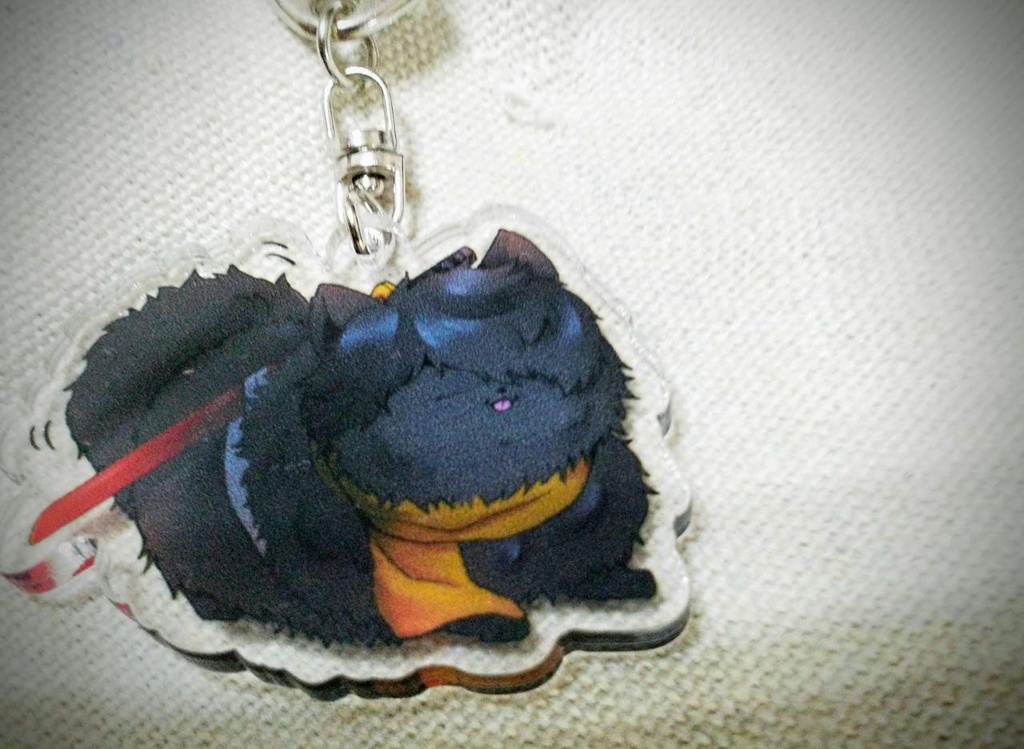 ポメ蔵アクキー(両面)