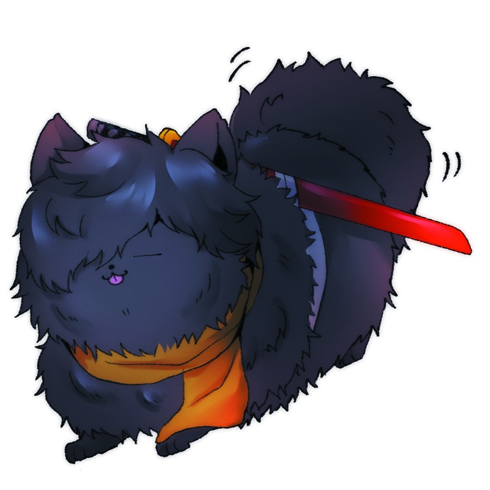 ポメ蔵アクキー(両面)