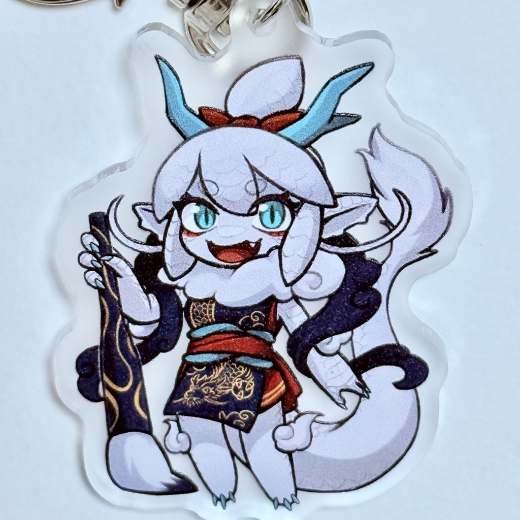 【関西けもケット10】リンリンちゃんアクキー(4cm)