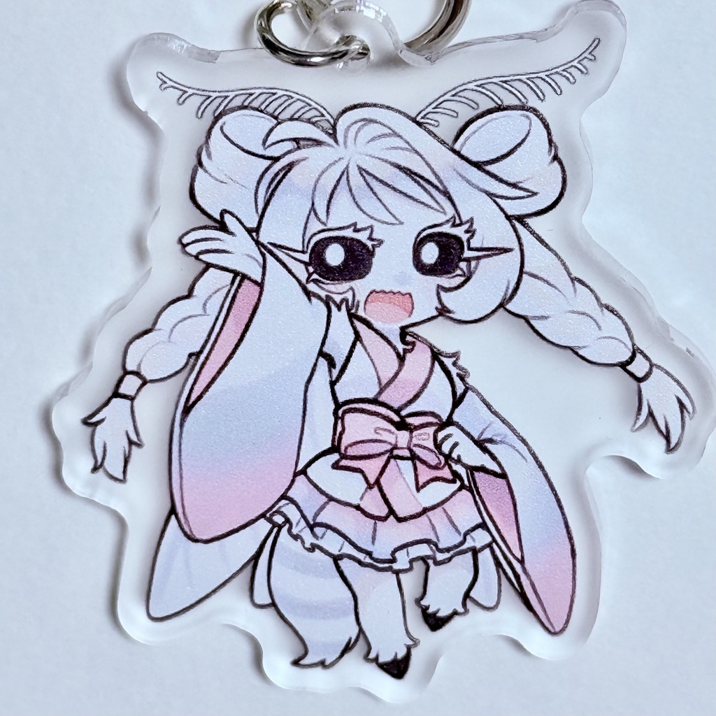 【関西けもケット10】つむぎちゃんアクキー(4cm)
